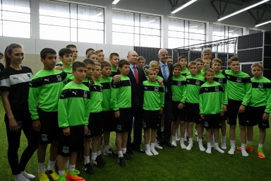 Академия ФК "Краснодар" откроет 2 новых футбольных манежа