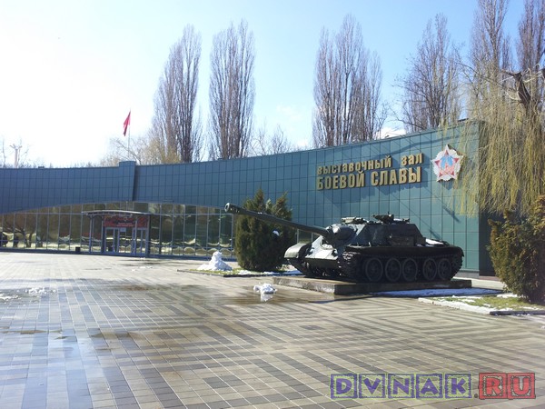 Выставка военной техникии и музей боевой славы Краснодар
