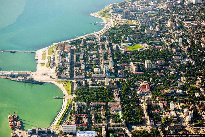 Планировка города Новороссийск