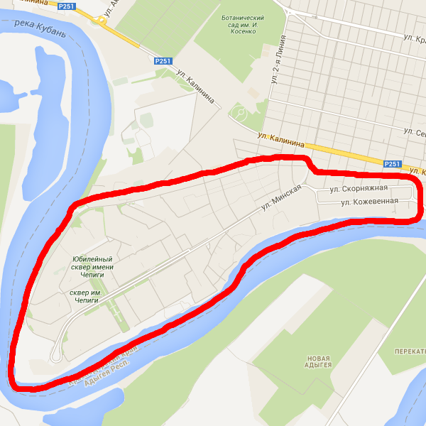 карта города краснодара с районами и улицами